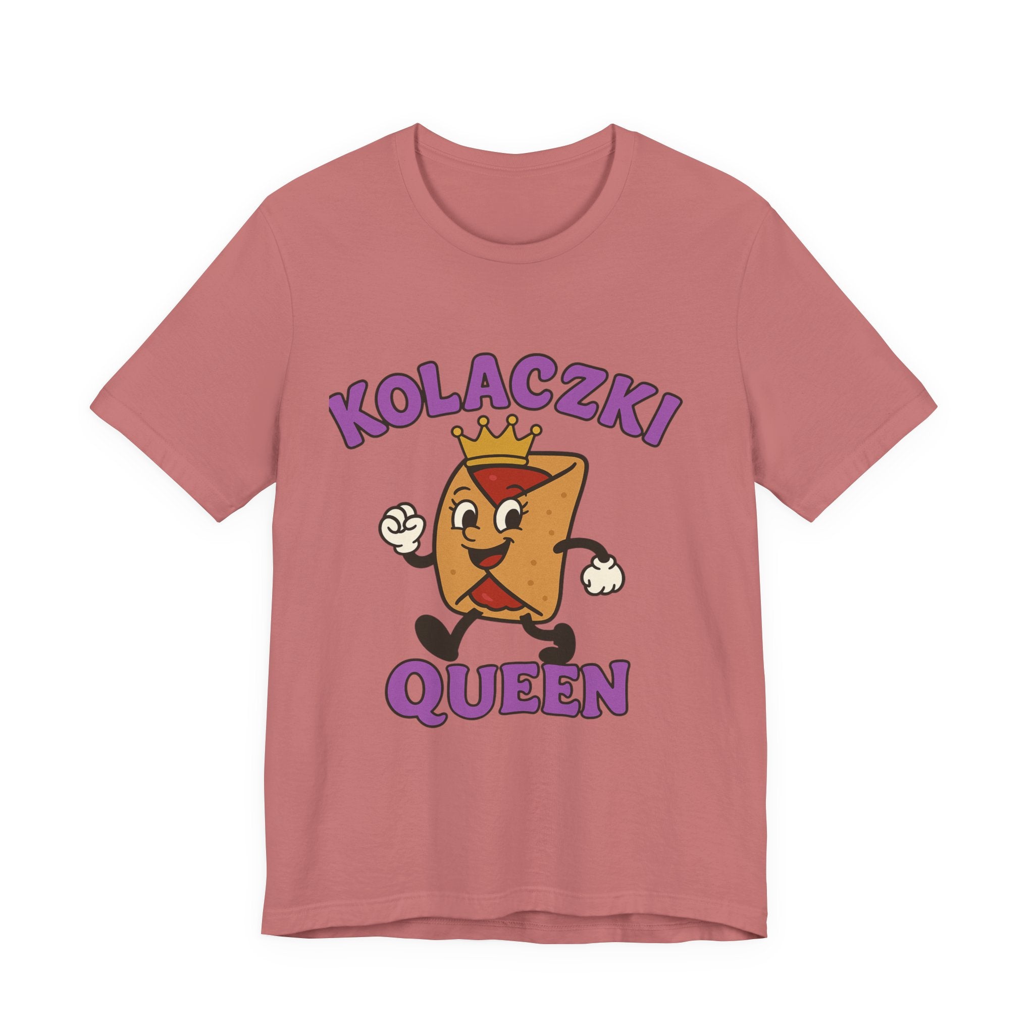 Kolaczki Queen T-Shirt | Polish Pastry Cartoon Tee