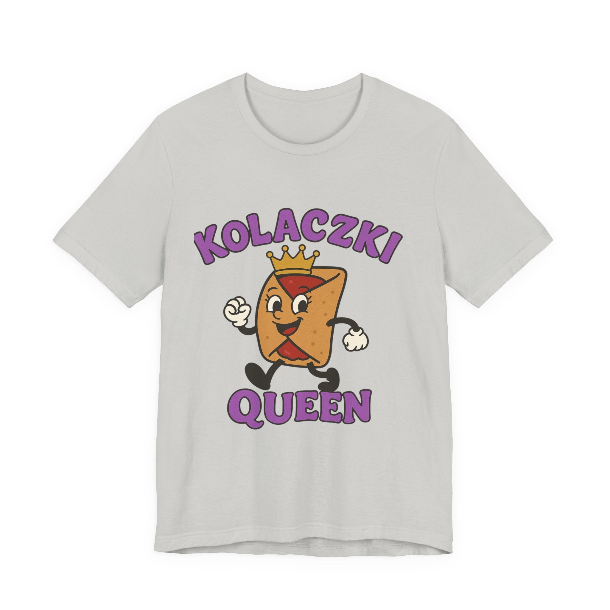 Kolaczki Queen T-Shirt | Polish Pastry Cartoon Tee
