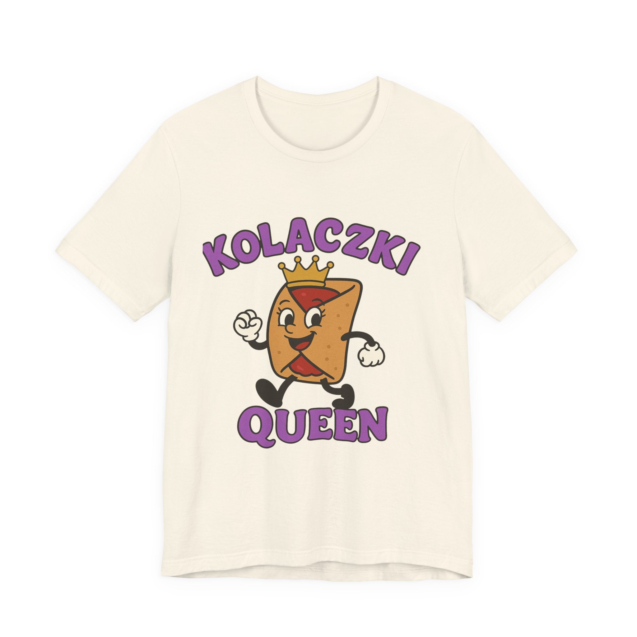 Kolaczki Queen T-Shirt | Polish Pastry Cartoon Tee