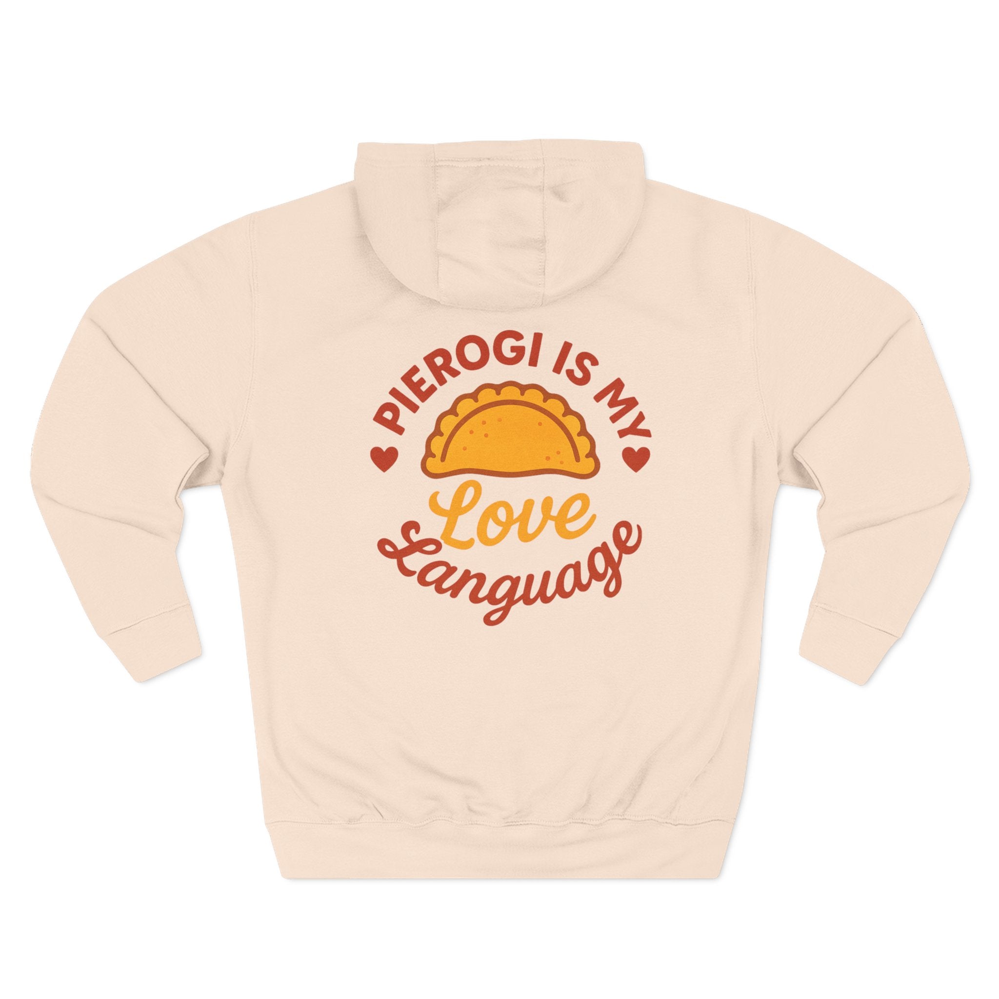 Pierogi Love Language Fleece Hoodie