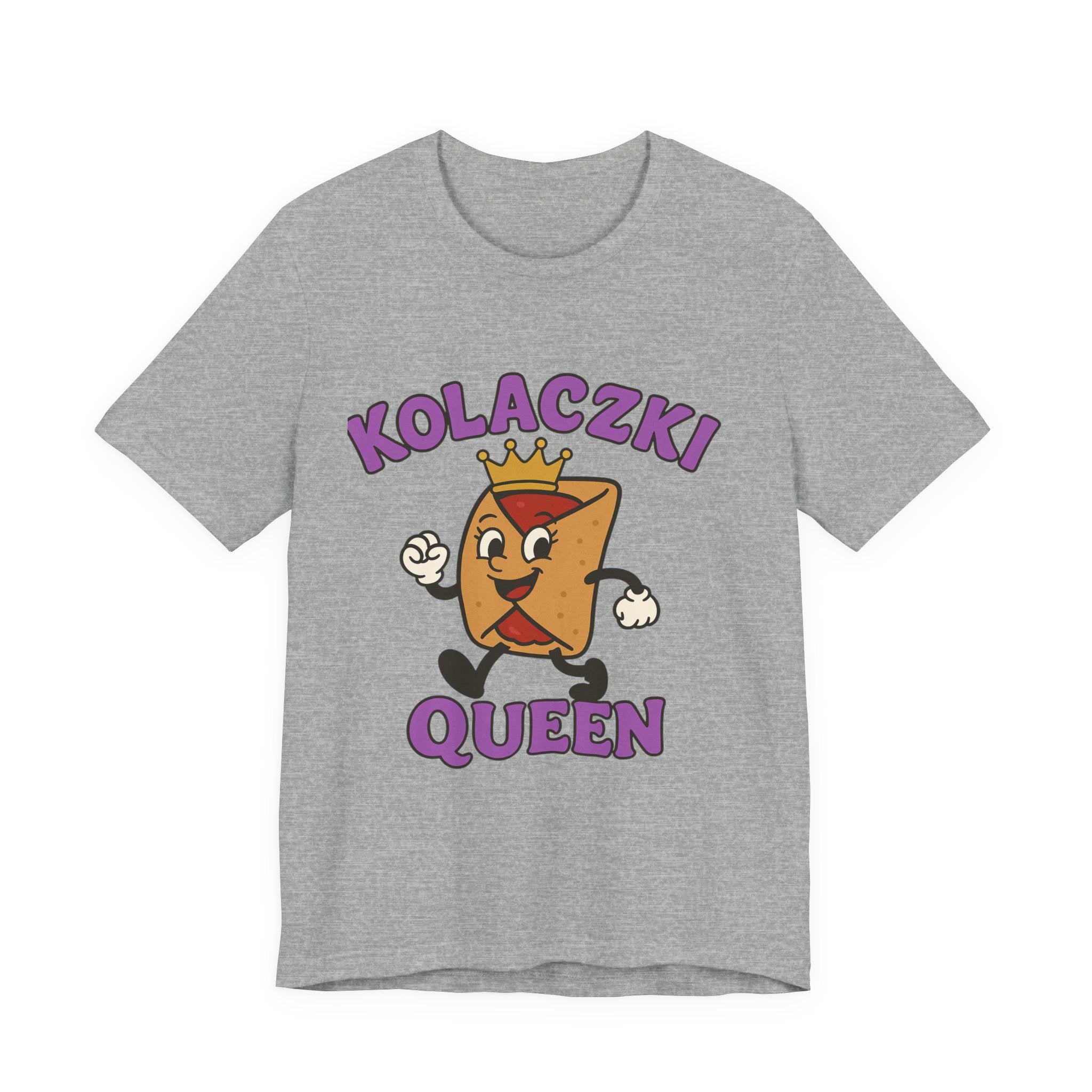 Kolaczki Queen T-Shirt | Polish Pastry Cartoon Tee
