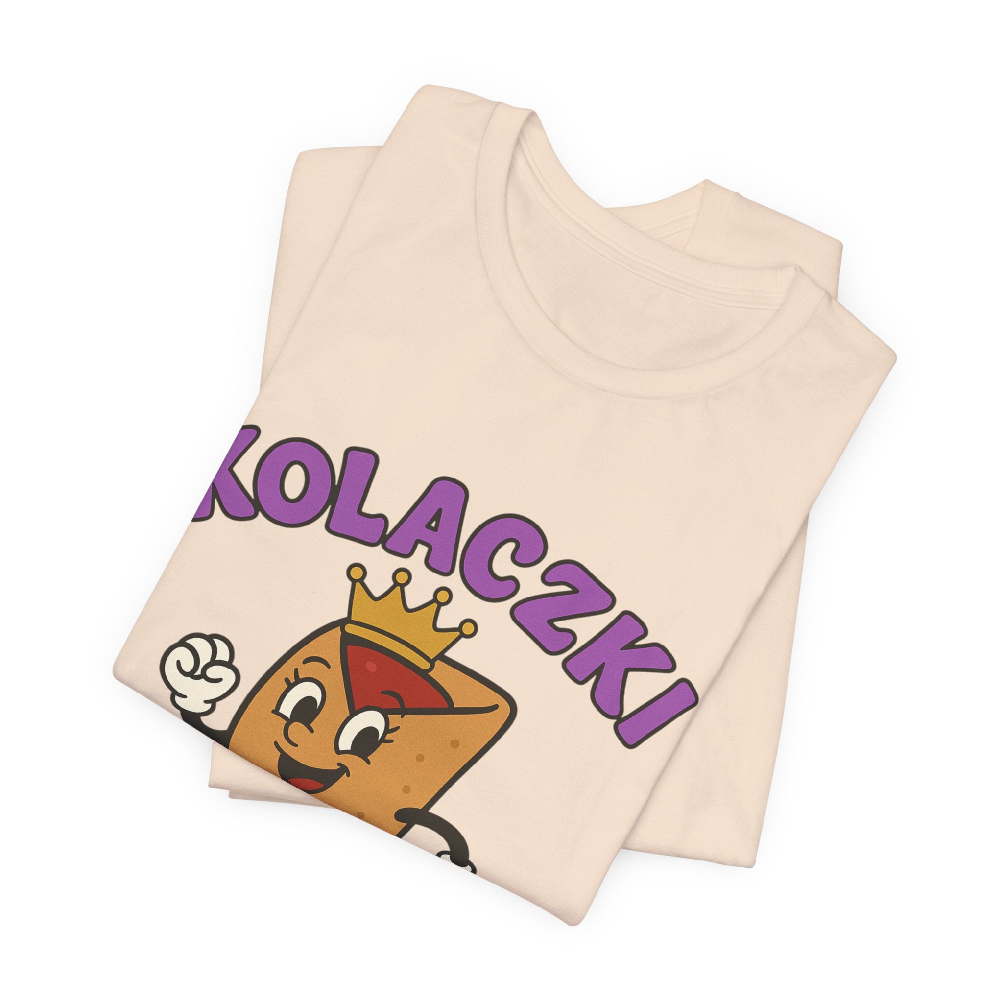 Kolaczki Queen T-Shirt | Polish Pastry Cartoon Tee
