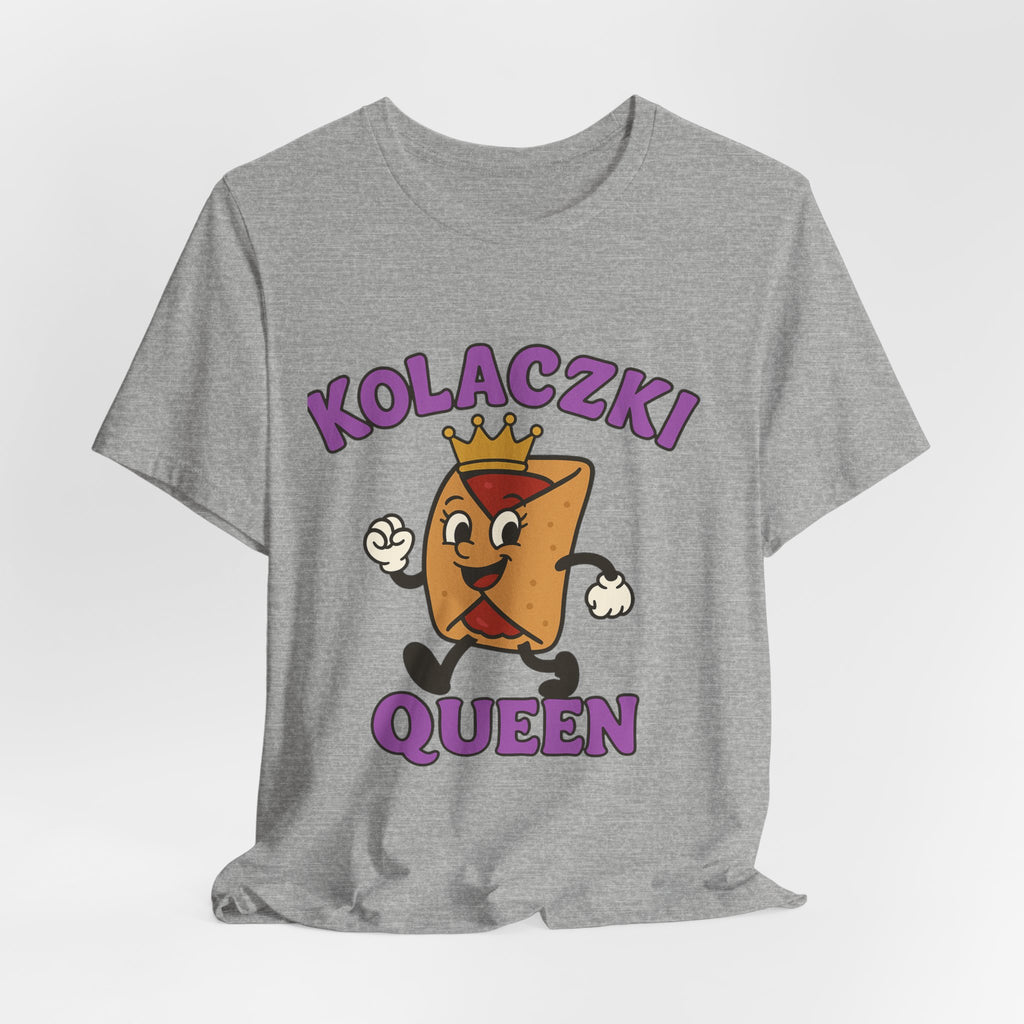 Kolaczki Queen T-Shirt | Polish Pastry Cartoon Tee