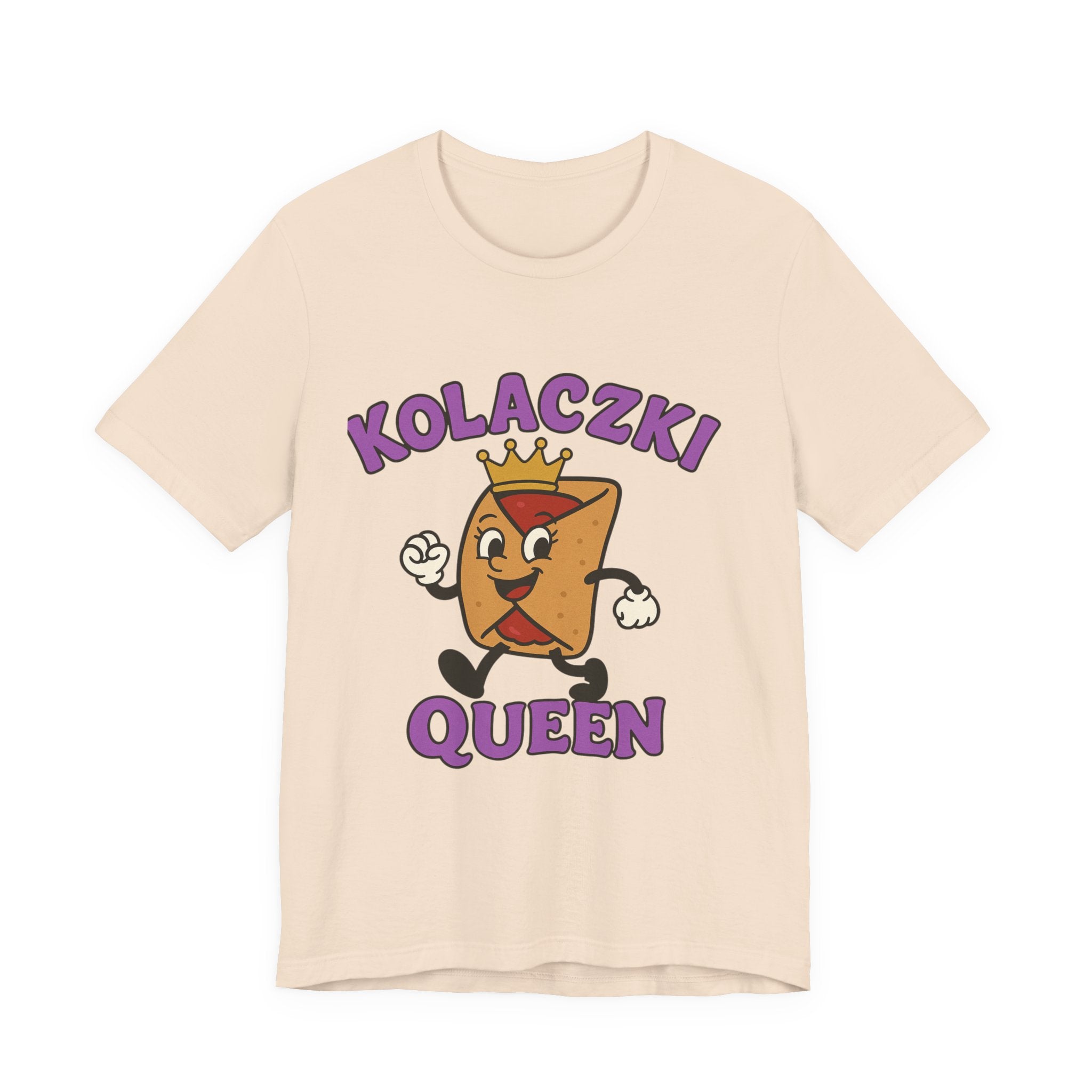 Kolaczki Queen T-Shirt | Polish Pastry Cartoon Tee