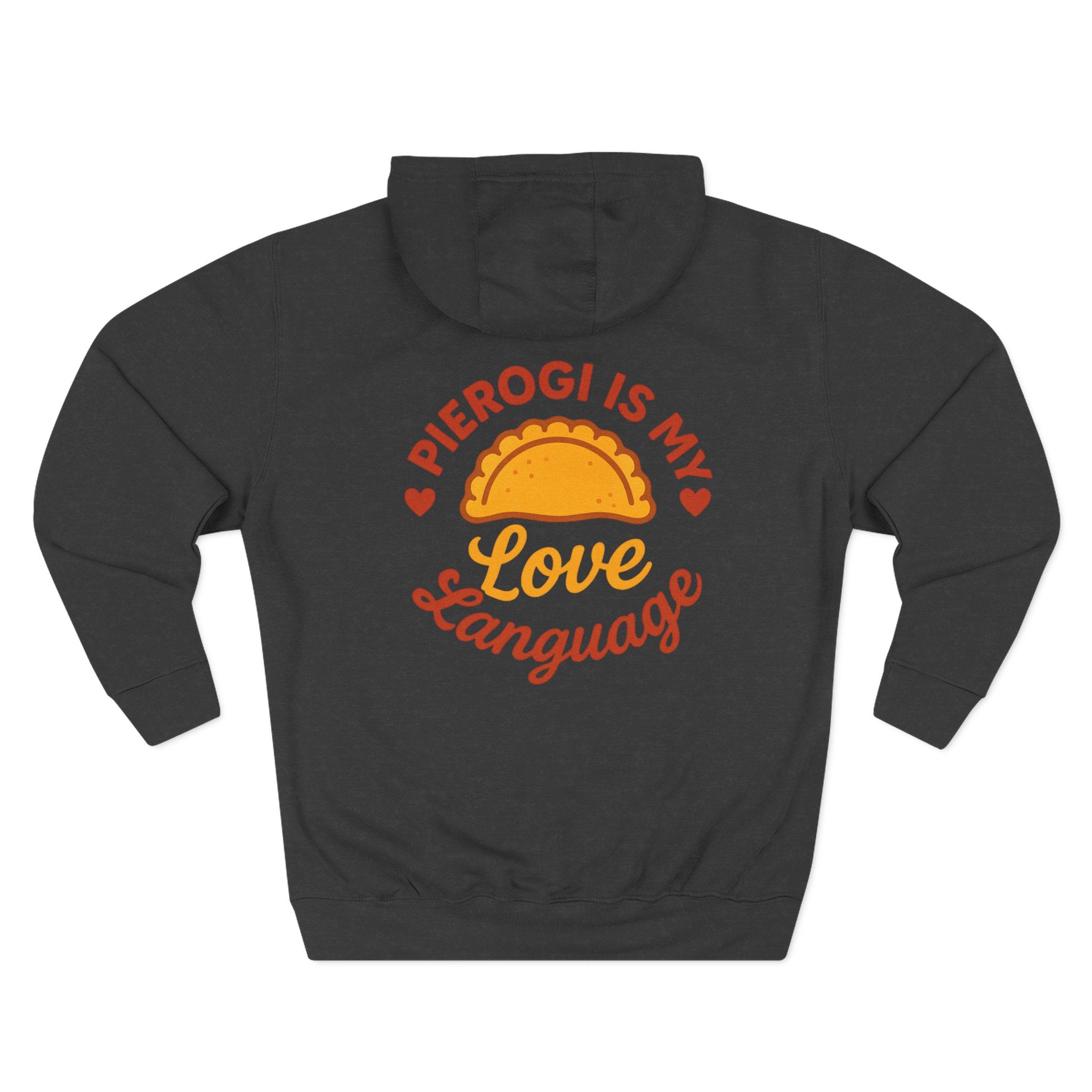 Pierogi Love Language Fleece Hoodie