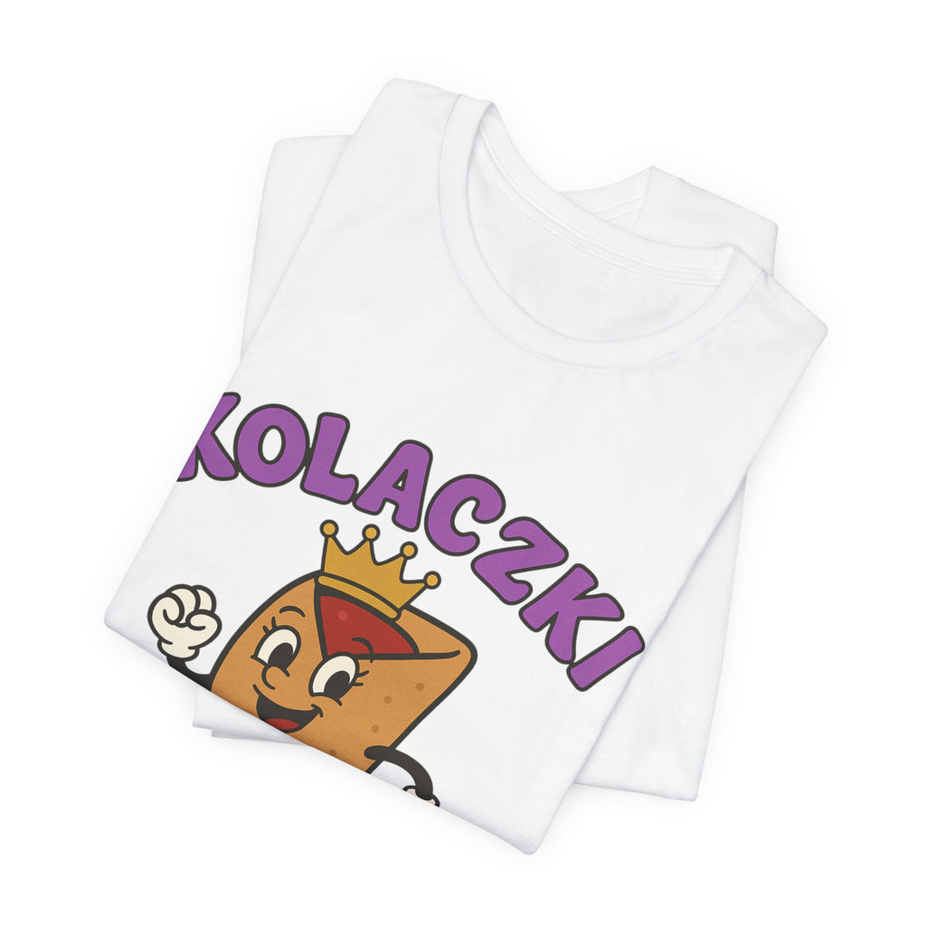 Kolaczki Queen T-Shirt | Polish Pastry Cartoon Tee