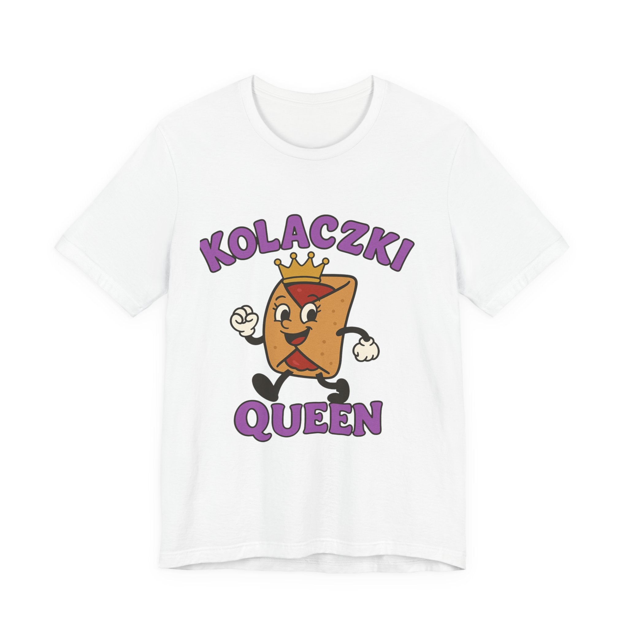 Kolaczki Queen T-Shirt | Polish Pastry Cartoon Tee
