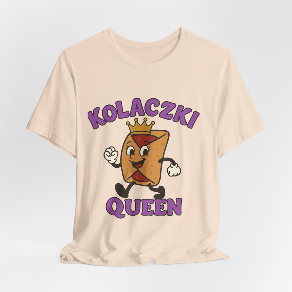 Kolaczki Queen T-Shirt | Polish Pastry Cartoon Tee