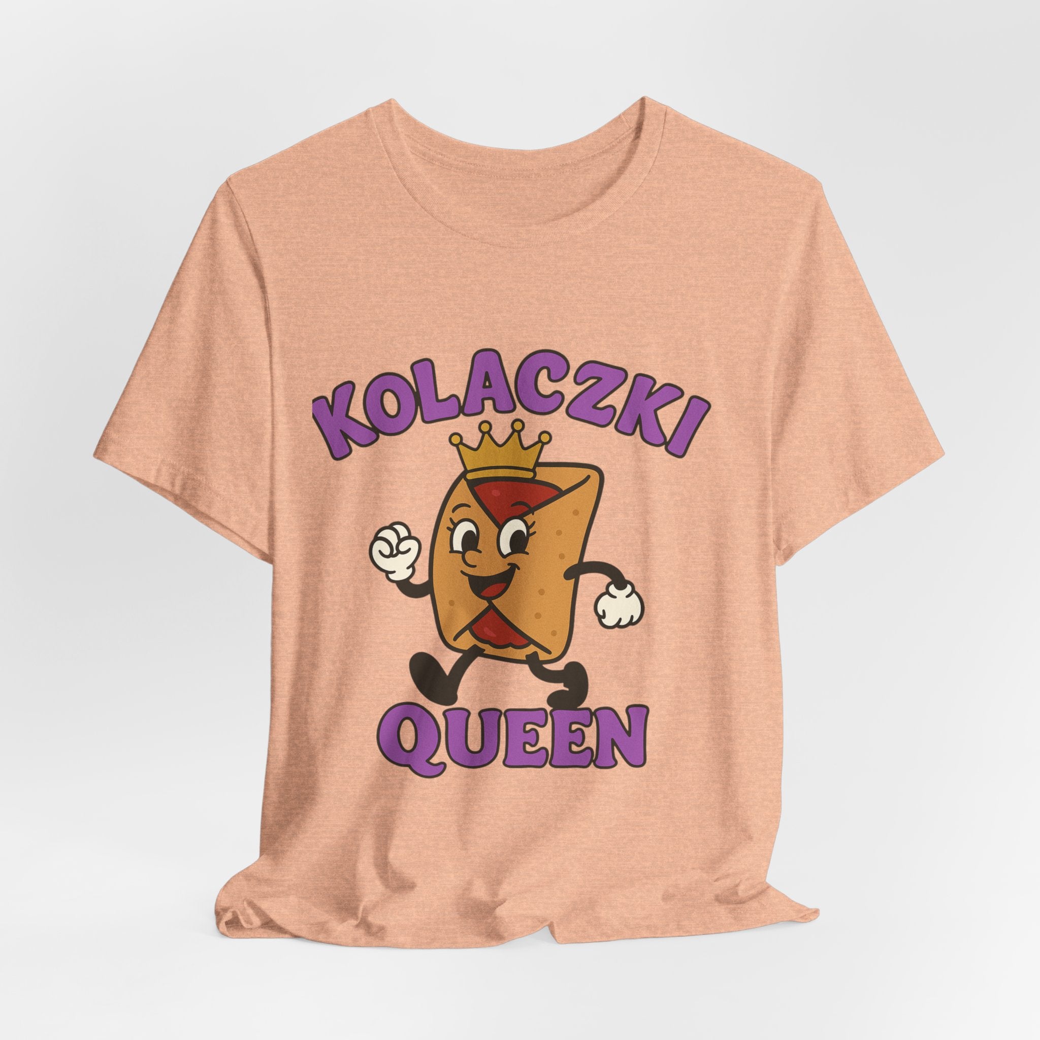 Kolaczki Queen T-Shirt | Polish Pastry Cartoon Tee