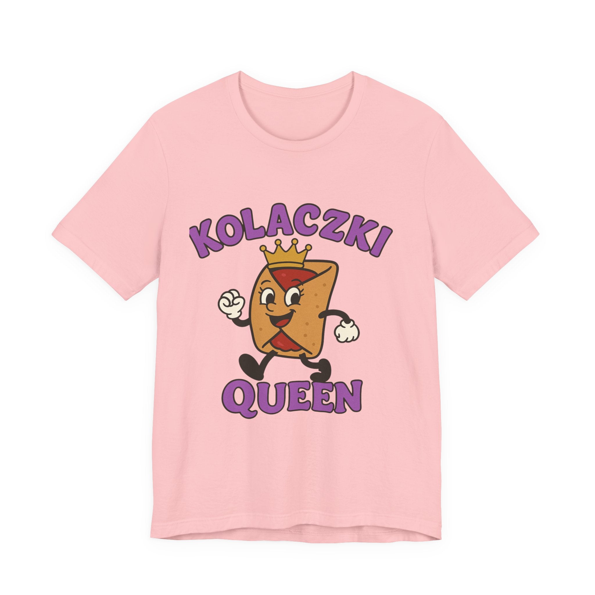 Kolaczki Queen T-Shirt | Polish Pastry Cartoon Tee