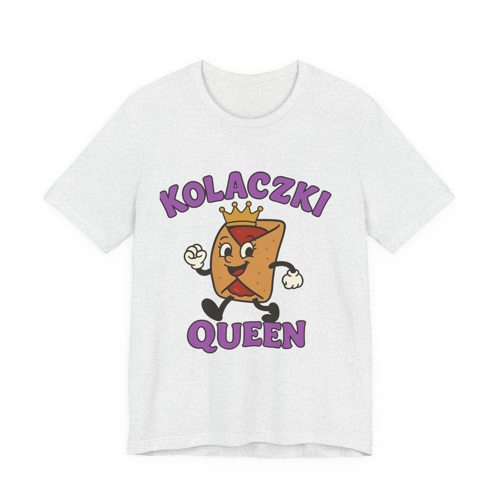 Kolaczki Queen T-Shirt | Polish Pastry Cartoon Tee